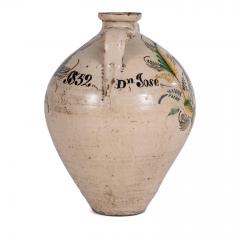 Spanish Puente del Arzobispo Glazed Ceramic Jar - 1660090