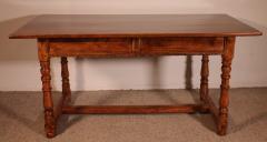 Spanish Renaissance Desk In Walnut 17th Century - 3391991