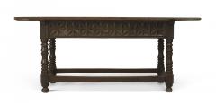 Spanish Renaissance Oak Refectory Table - 4625995