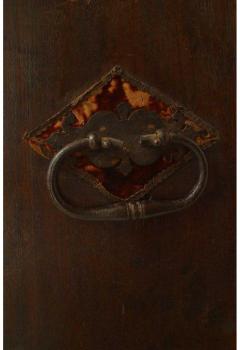 Spanish Renaissance Style Walnut Wrought Iron Vargueno - 4630207