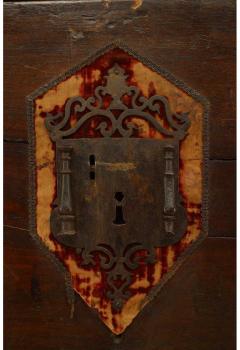 Spanish Renaissance Style Walnut Wrought Iron Vargueno - 4630208