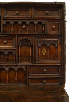 Spanish Renaissance Style Walnut Wrought Iron Vargueno - 4630212