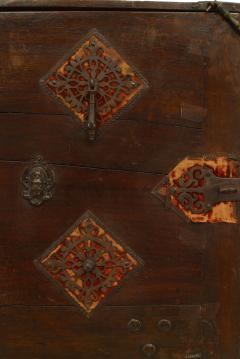 Spanish Renaissance Style Walnut Wrought Iron Vargueno - 4630213