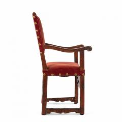 Spanish Renaissance Walnut Arm Chair - 1404255