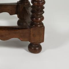 Spanish Walnut Baroque Period Low Table With Single Slab Top circa 1780 - 4249265