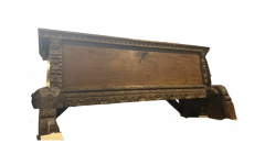 Spanish Walnut Cassapanca - 4628503