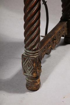 Spanish Walnut Trestle Table 17th C - 3161616