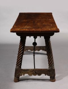 Spanish Walnut Trestle Table 17th C - 3161617