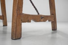 Spanish Walnut and Wrought Iron Table Spain late 18th century - 3385400