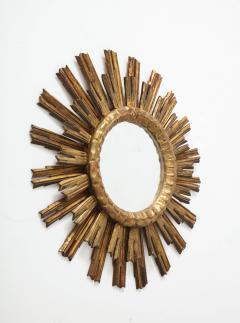 Spanish gold sunburst mirror - 2239875