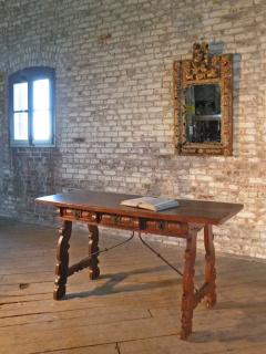 Spanish late Baroque 18th Century Desk or Writing Table or console table - 4244295