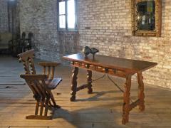Spanish late Baroque 18th Century Desk or Writing Table or console table - 4244299