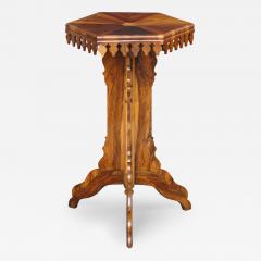 Specimen Wood Pedestal Table - 124122