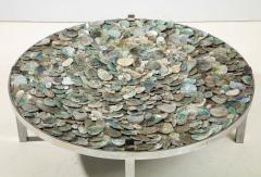 Spectacular Abalone Shell Coffee Table  - 1549103