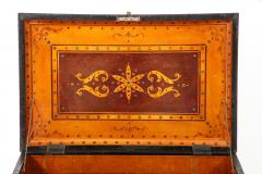 Spectacular and Large Tramp Art Blanket Box circa 1890 1910 - 783194