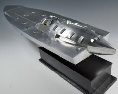 Speedboat Model Aluminum Sculpture Water Speed Record Holder 1933 - 552106