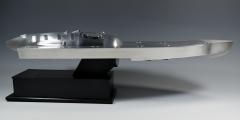 Speedboat Model Aluminum Sculpture Water Speed Record Holder 1933 - 552107