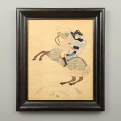 Spencerian Calligraphic Drawing of General George Washington - 4264353