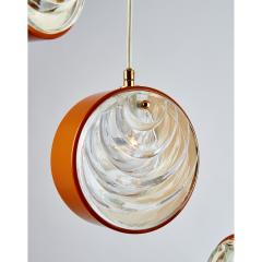 Spiral Cascading Chandelier Italy 1960s - 1276690