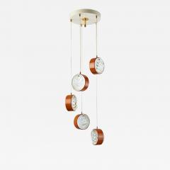 Spiral Cascading Chandelier Italy 1960s - 1277465