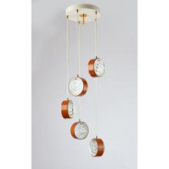 Spiral Cascading Chandelier Italy 1960s - 1279207