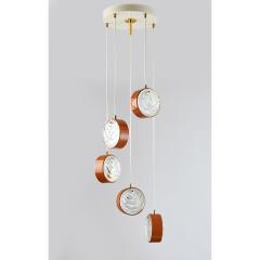 Spiral Cascading Chandelier Italy 1960s - 1279208