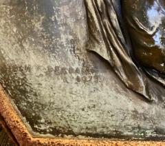 Spirit Rising Large Bronze Sculptural Relief Panel  - 4172776