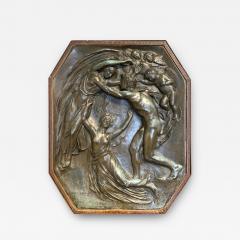 Spirit Rising Large Bronze Sculptural Relief Panel  - 4176753