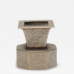 Spittoon Dross Box with Buddhist Symbols - 4173735
