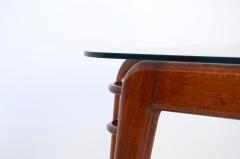 Splendid Italian 1950s dining table in mahogany - 2152115