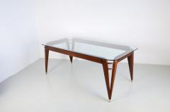 Splendid Italian 1950s dining table in mahogany - 2152122