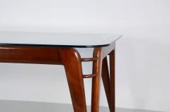 Splendid Italian 1950s dining table in mahogany - 2152124