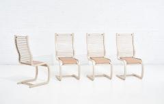 Spring Stol Set 8 Dining chairs by ForaForm Norway 1970 - 2122373
