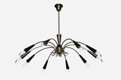 Sputnik brass chandelier - 1748056