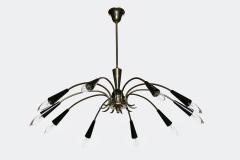 Sputnik brass chandelier - 1748073