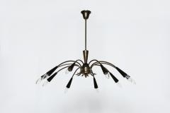 Sputnik brass chandelier - 1748076