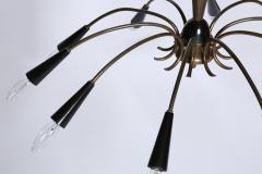 Sputnik brass chandelier - 1748077