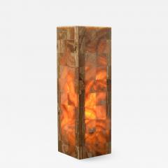 Square Base Onyx Lamp - 871586