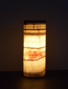 Square Base Onyx Table Lamp - 870190