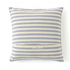 Square Blue and White Stripe Pillows by Tensira - 3605779