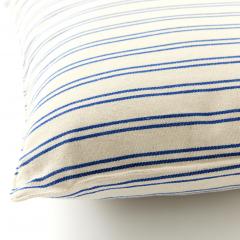 Square Blue and White Stripe Pillows by Tensira - 3605780
