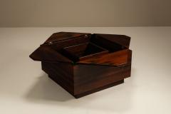 Square Coffee Table with Storage Space Italy 1960s - 4451009