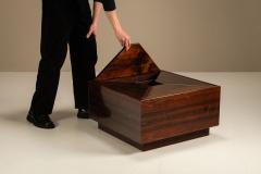 Square Coffee Table with Storage Space Italy 1960s - 4451010