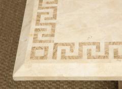 Square Dining or Conference Table with Greek Key Motif - 3129344