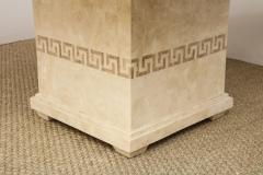 Square Dining or Conference Table with Greek Key Motif - 3129345
