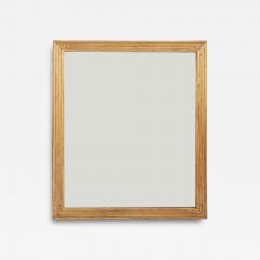 Square French Fluted Giltwood Mirror - 3993607