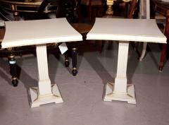 Square Grosfeld House Painted End Side Table American Paint Gilt 1950s - 3013396