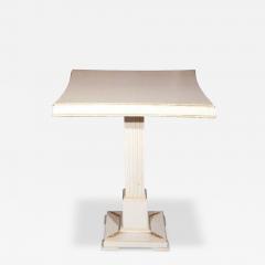 Square Grosfeld House Painted End Side Table American Paint Gilt 1950s - 3019370