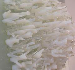 Square Hand Blown Glass Coral Look Wall Light - 4645063