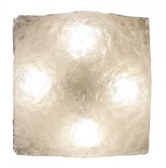 Square Murano Glass Flush Mount - 1102624
